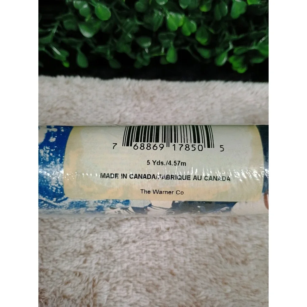 Warner Astronaut Space Wallpaper Border Blue WKA 1171 Lot 03 5 Yards New‎ Sealed